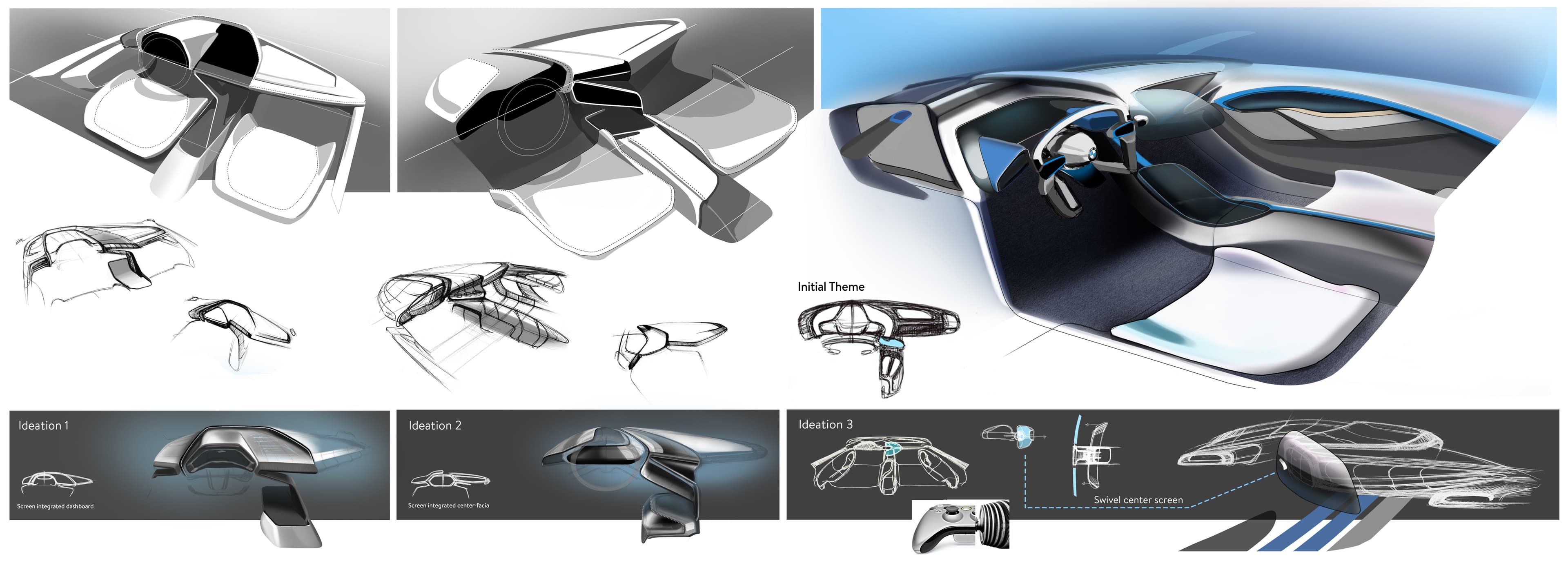 BMW HMI — Zero‑Interface Study 2