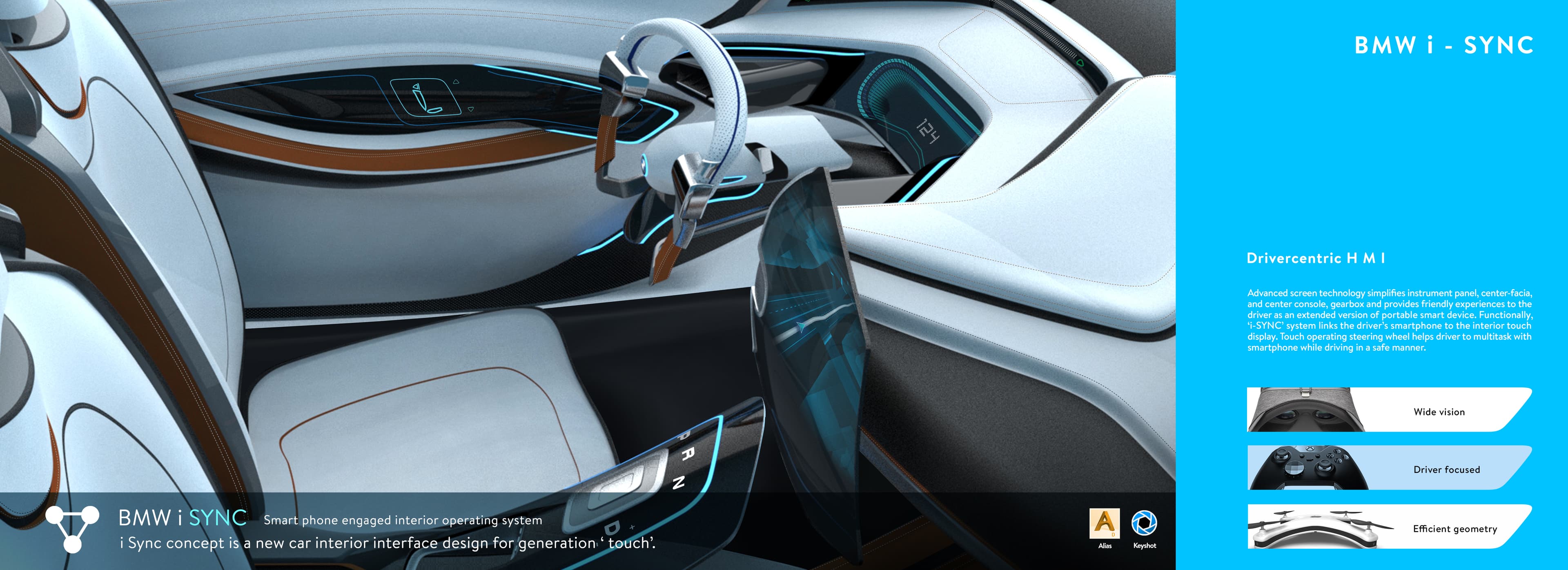 BMW HMI — Zero‑Interface Study 1